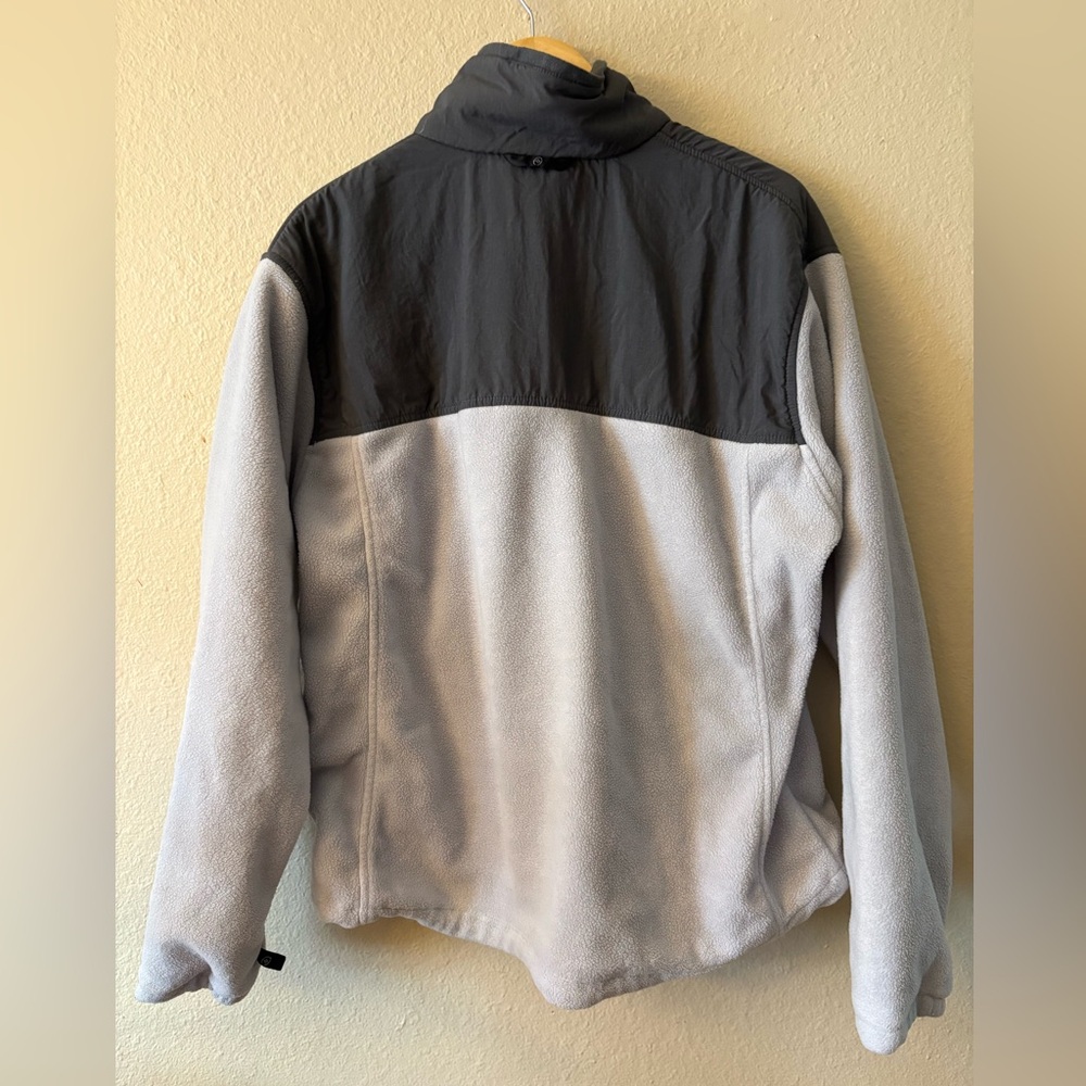 Columbia Gray Black Fleece Jacket Men’s Full Zip Performance - Picture 3 of 7